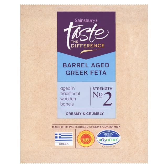 Sainsbury's Barrel Aged Feta, Taste the Difference 200g - gallery image 1