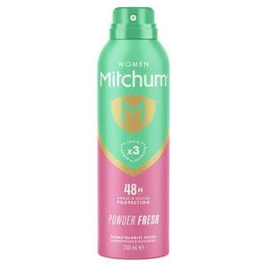 Mitchum Women Triple Odor Defense Protection Powder Fresh Anti-Perspirant & Deodorant 200ml