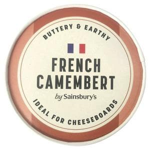 Sainsbury's French Camembert Cheese Whole 250g