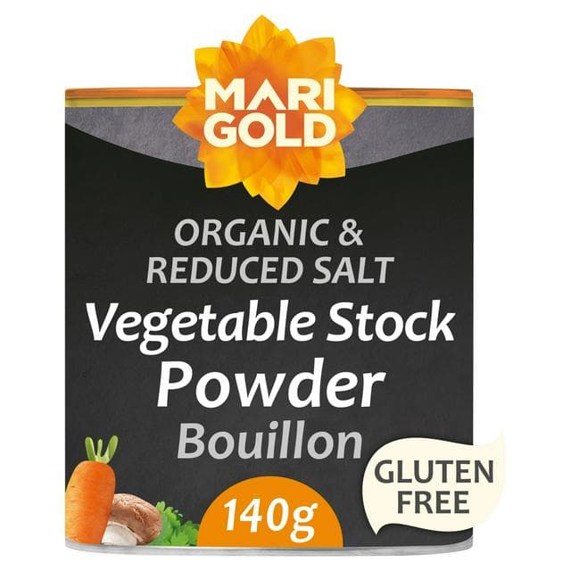 Marigold Reduced Salt Organic Bouillon Powder 140g - gallery image 1