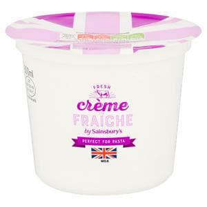 Sainsbury's British Crème Fraîche 300ml