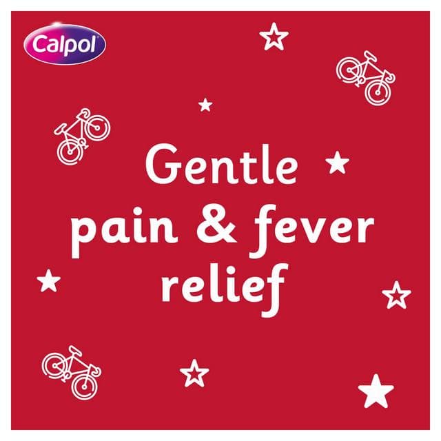 Calpol SixPlus 80ml Sugar Free Suspension 6+ Years Strawberry Flavour Paracetamol - gallery image 4
