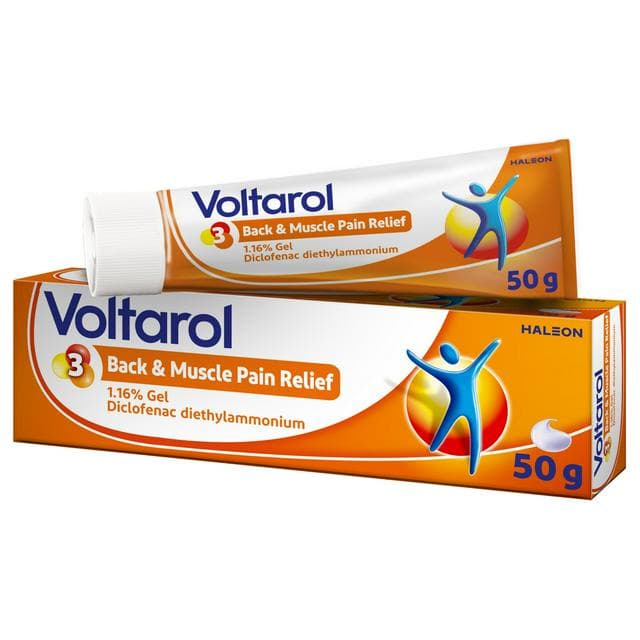 Voltarol Back & Muscle Pain Relief 1.16% Gel 50g - gallery image 1