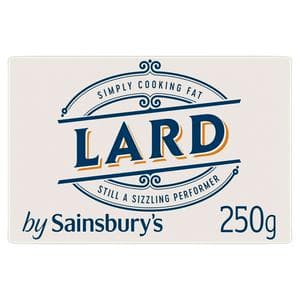 Sainsbury's Lard 250g