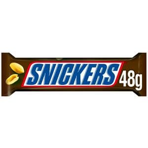 Snickers 40g Peanut & Caramel Chocolate Bar