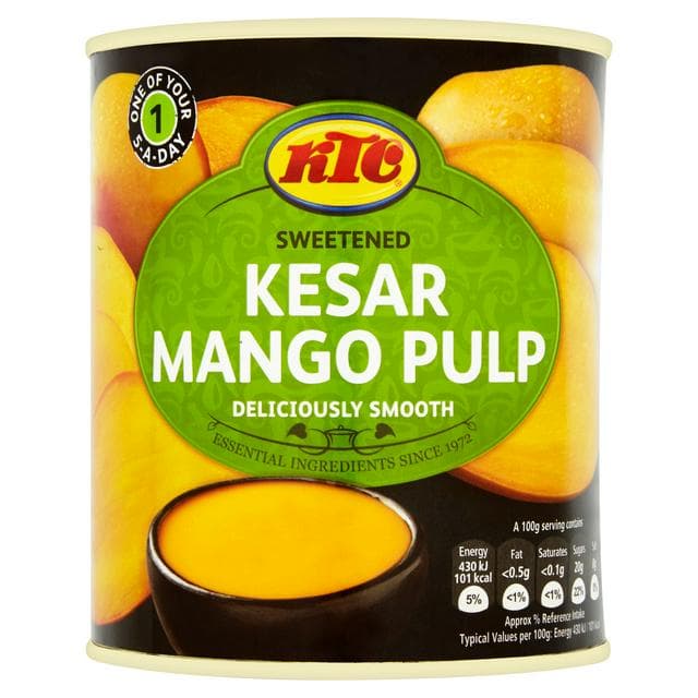 KTC Kesar Mango Pulp 850g - gallery image 1