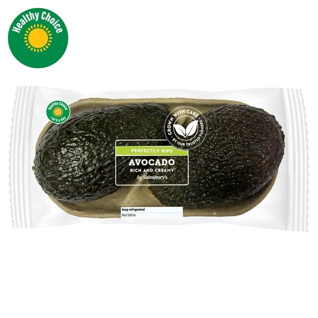 Sainsbury's 2 x Ripe & Ready Avocados - gallery image 1
