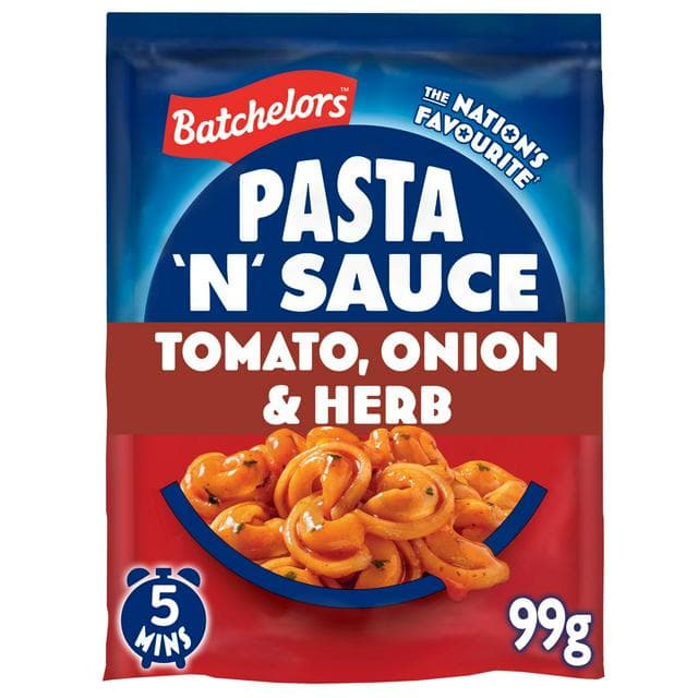 Batchelors Pasta 'n' Sauce, Tomato, Onion & Herb 110g - gallery image 1