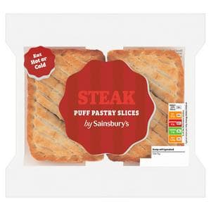 Sainsbury's Steak Slices x2 300g