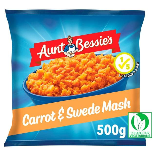 Aunt Bessie's Carrot & Swede Mash 500g - gallery image 1