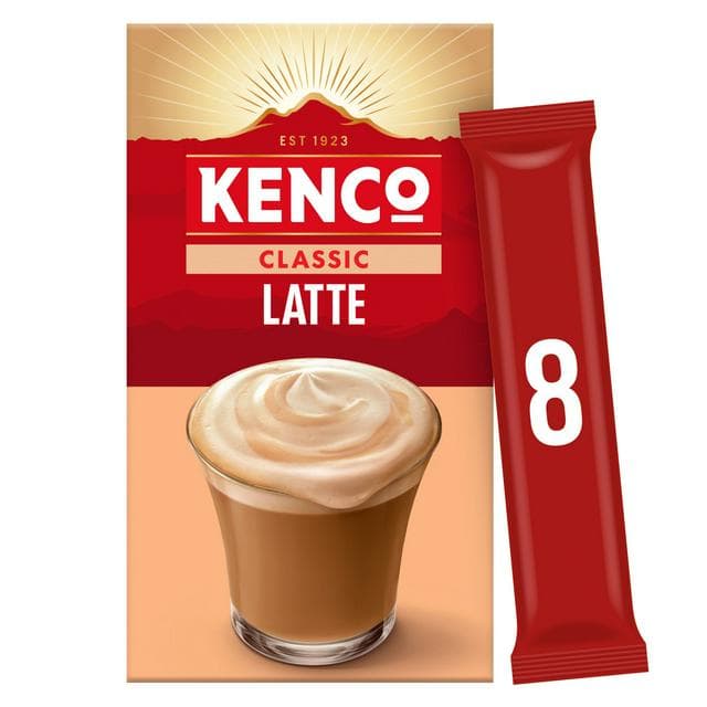 Kenco Latte Instant Coffee Sachets 130.4g - gallery image 1