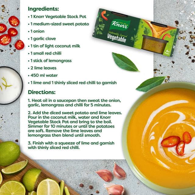 Knorr 4 x 28g Vegetable Stock Pots - gallery image 5