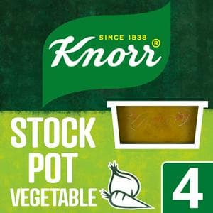 Knorr 4 x 28g Vegetable Stock Pots