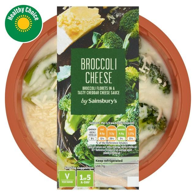 Sainsbury's Broccoli Cheese 400g - gallery image 1