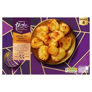 Sainsbury's 800g Goose Fat Roast Potatoes with a Crispy Coasting, Taste the Difference