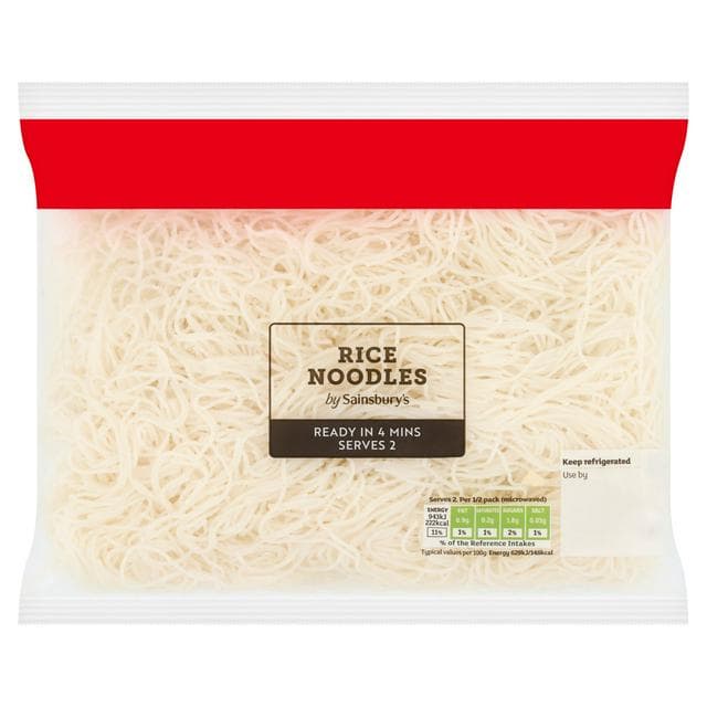 Sainsbury's Rice Noodles 300g - gallery image 1
