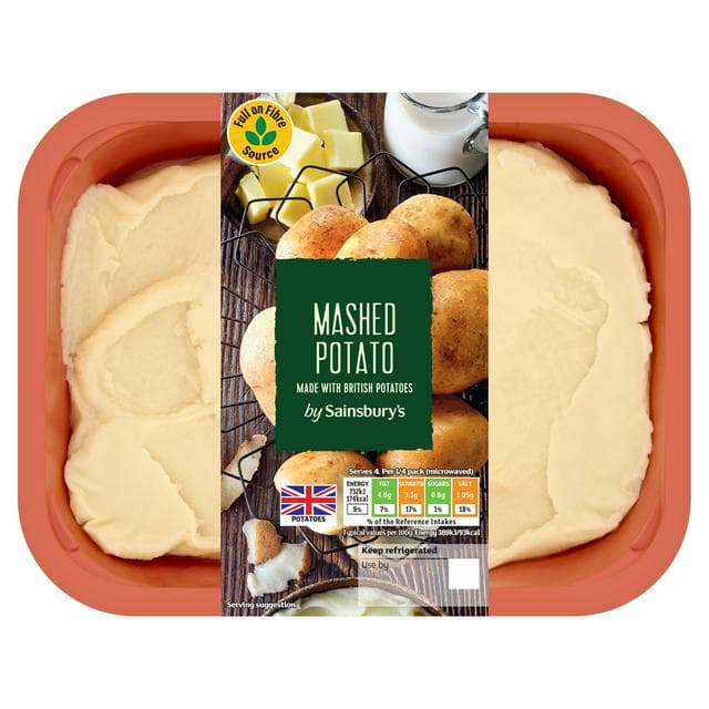 Sainsbury's Mashed Potato 800g - gallery image 1