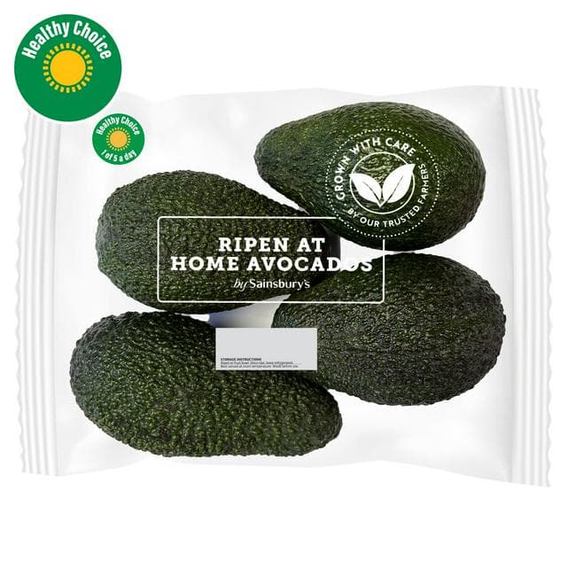 Sainsbury's Baby Ripen at Home Avocados x4 - gallery image 1