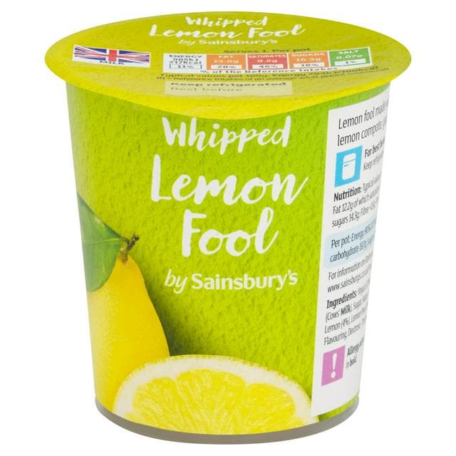 Sainsbury's Fruit Fool Lemon 114g - gallery image 1