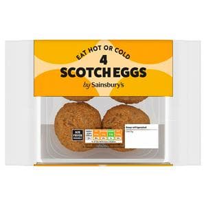 Sainsbury's Scotch Eggs x4 452g
