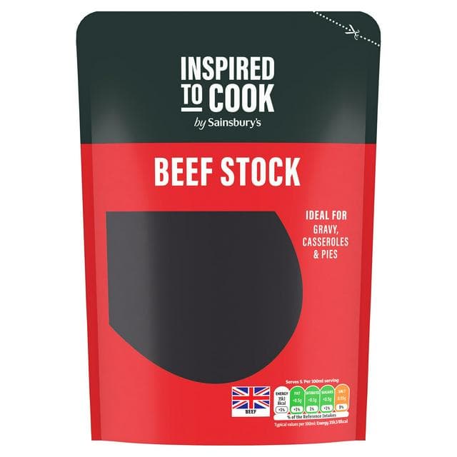 Sainsbury's Beef Stock, Inspired to Cook 500ml - gallery image 1
