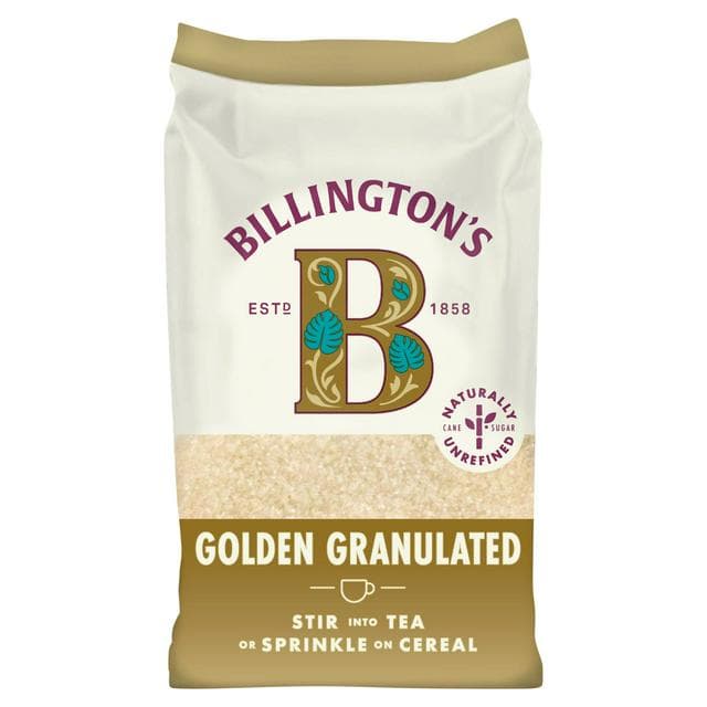 Billington's Golden Granulated Sugar 1kg - gallery image 1