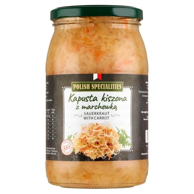 Polish Specialities Sauerkraut With Carrot 900g - gallery image 1