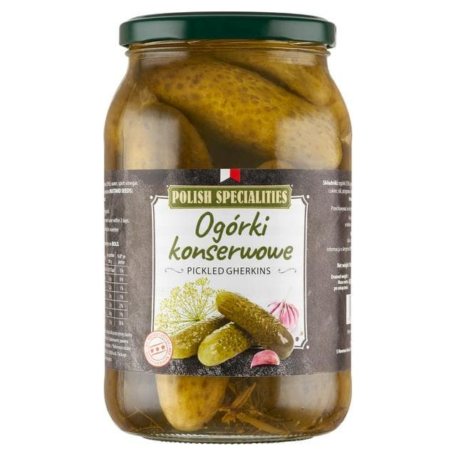 Polish Specialities Pickled Gherkins 850g - gallery image 1