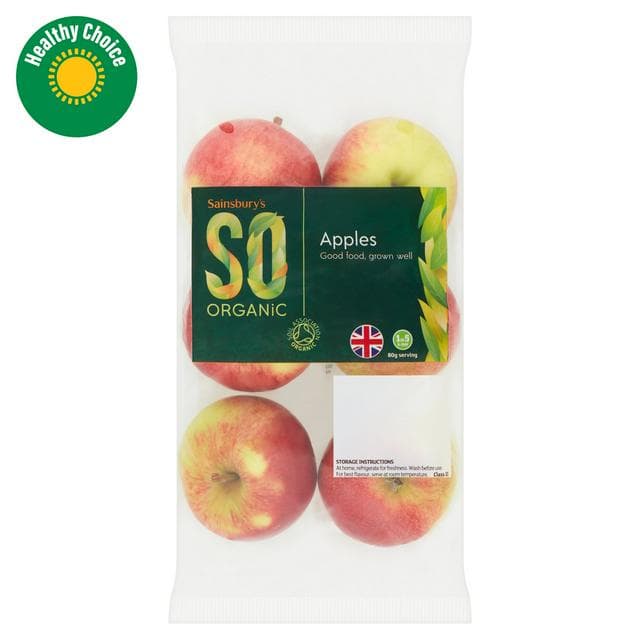 Sainsbury's Apples, SO Organic - gallery image 1
