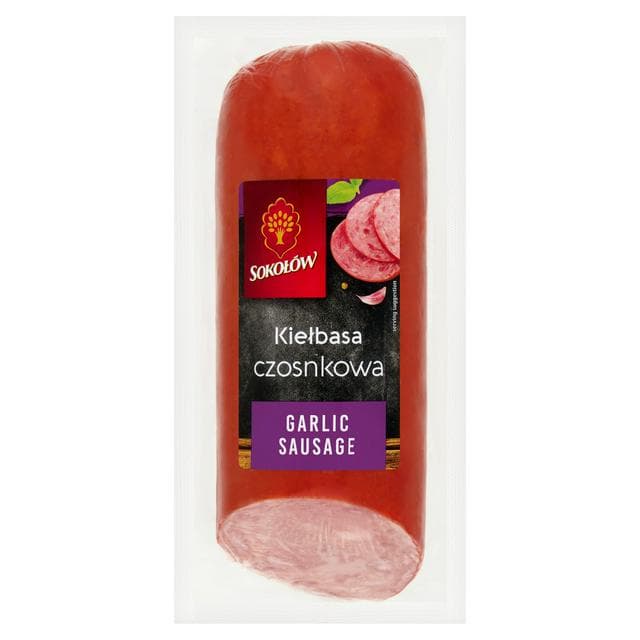 Sokolow Garlic Sausage 400g - gallery image 1