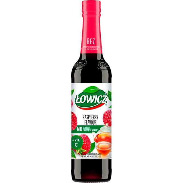 Lowicz Syrup with Raspberry Flavour Drink 400ml - gallery image 1