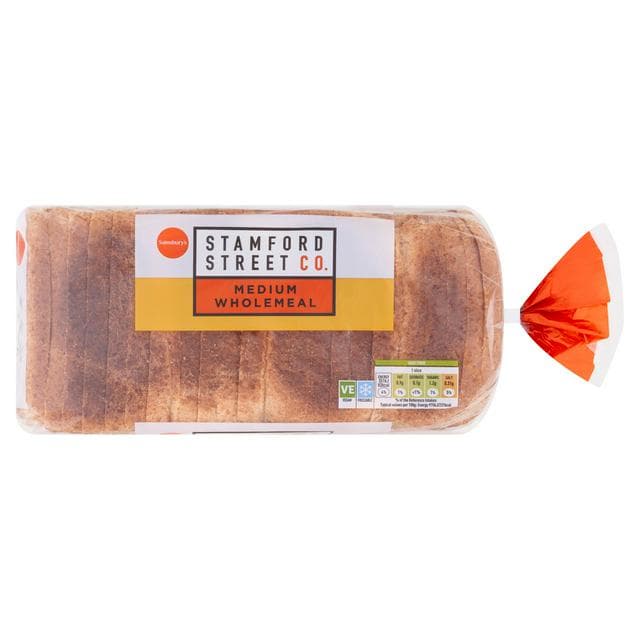 Stamford Street Co. Medium Wholemeal Bread 800g - gallery image 1