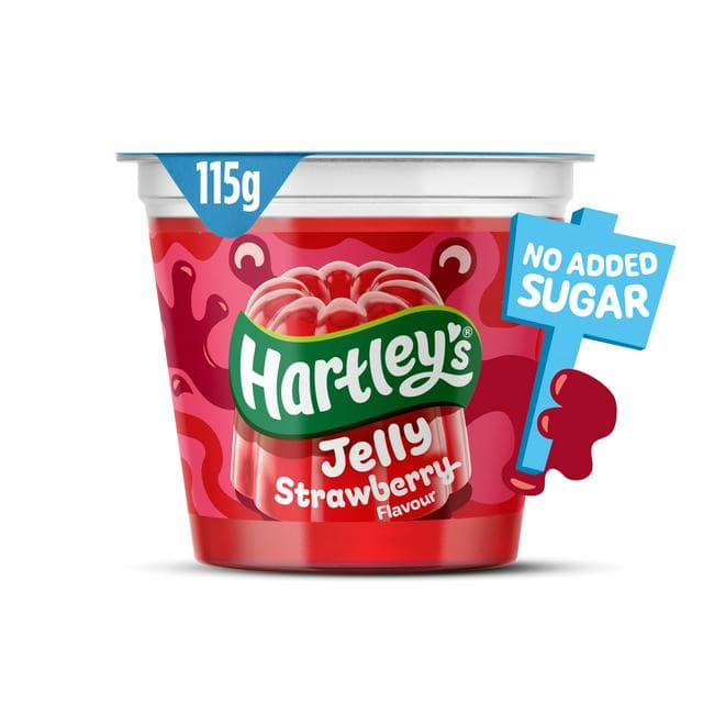 Hartley's No Added Sugar Strawberry Jelly Pot 115g - gallery image 1