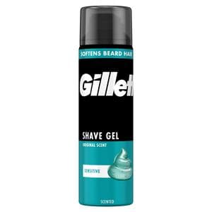 Gillette Sensitive Skin Shaving Gel 200ml