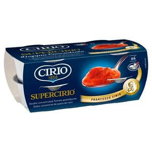Cirio Tomato Puree, Double Concentrated 4x70g