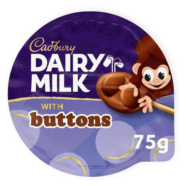 Cadbury Dairy Milk Buttons Dessert 75g - gallery image 1