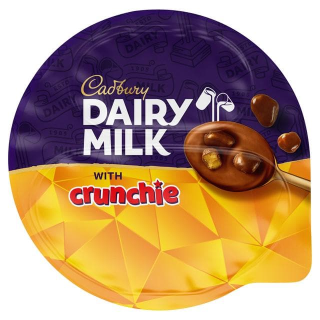Cadbury 75g Crunchie Pieces Chocolate Dessert - gallery image 1