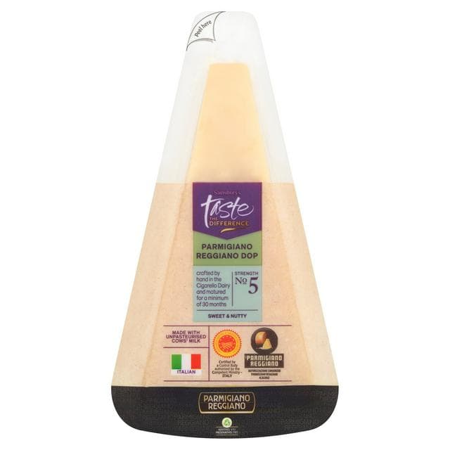 Sainsbury's Parmigiano Reggiano Cheese, Taste the Difference 200g - gallery image 1