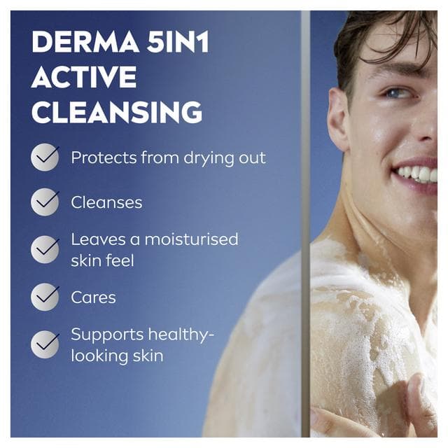 Nivea Men Sensitive Shower Gel 250ml - gallery image 5