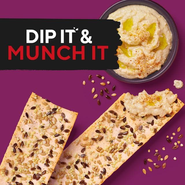 Ryvita Thins Multi Seed Flatbread Crackers 125g - gallery image 5