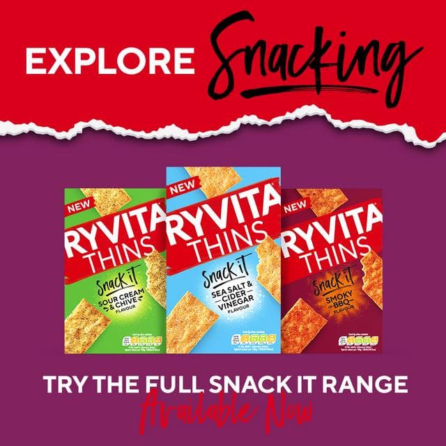 Ryvita Thins Multi Seed Flatbread Crackers 125g - gallery image 6