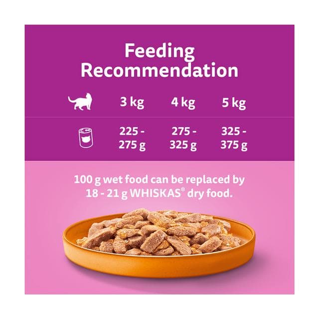 Whiskas Farm Menu in Jelly Adult Wet Cat Food Tin 6 x 400g - gallery image 4