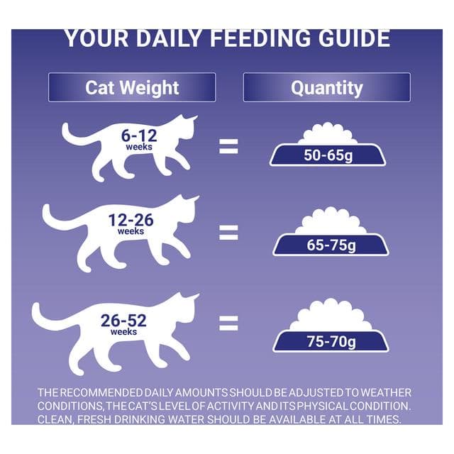 Purina One Kitten Dry Cat Food Chicken & Wholegrain 750g - gallery image 5