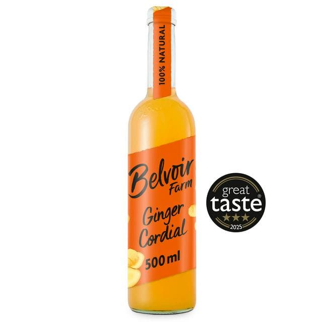 Belvoir Farm Ginger Cordial 500ml - gallery image 1