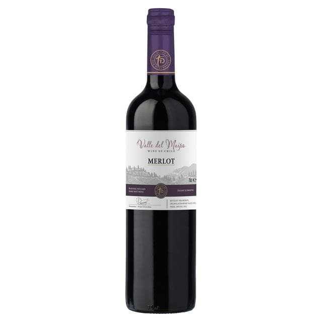 Sainsbury's Maipo Merlot Red Wine, Taste the Difference 75cl - gallery image 1