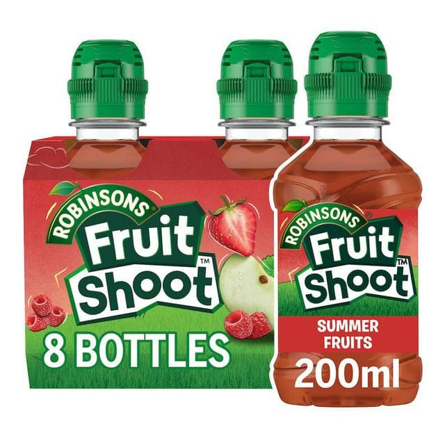Fruit Shoot Summer Fruits Kids Juice Drink 8x200ml - gallery image 1