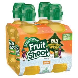 Fruit Shoot Orange Kids Juice Drink 4x200ml