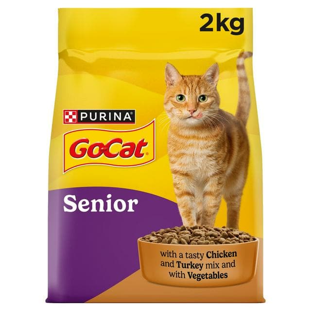 Go-Cat Chicken Rice & Veg Senior Dry Cat Food 2kg - gallery image 1