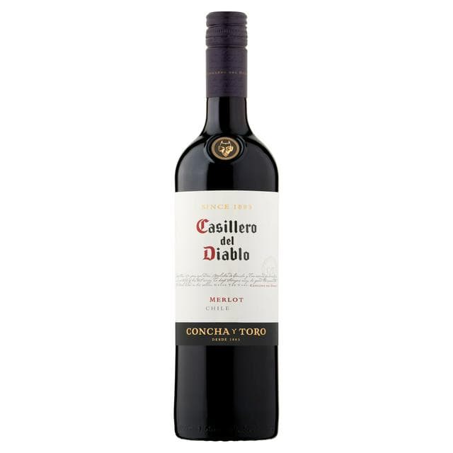 Casillero Del Diablo Merlot Red Wine 75cl - gallery image 1