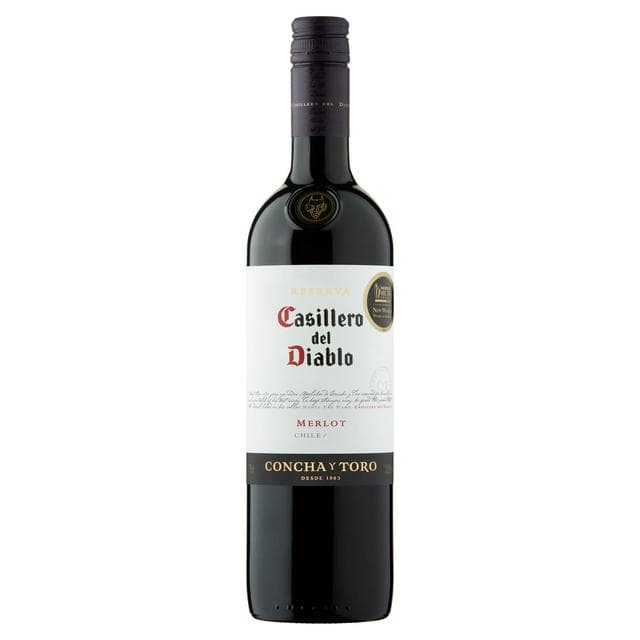 Casillero Del Diablo Merlot Red Wine 75cl - gallery image 1